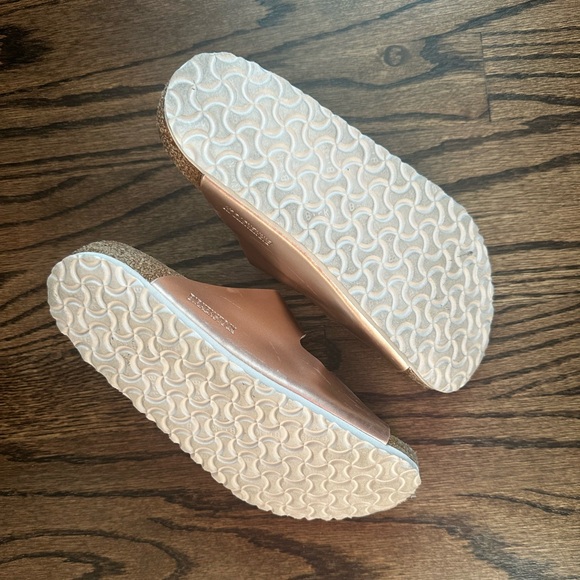 Birkenstock Arizona Metallic Sandals - kids size 3 / EU 34 - Picture 2 of 8